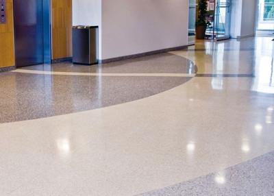 环氧彩砂自流平地坪