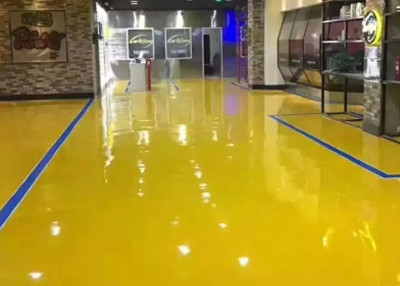 环氧树脂地坪漆施工工艺